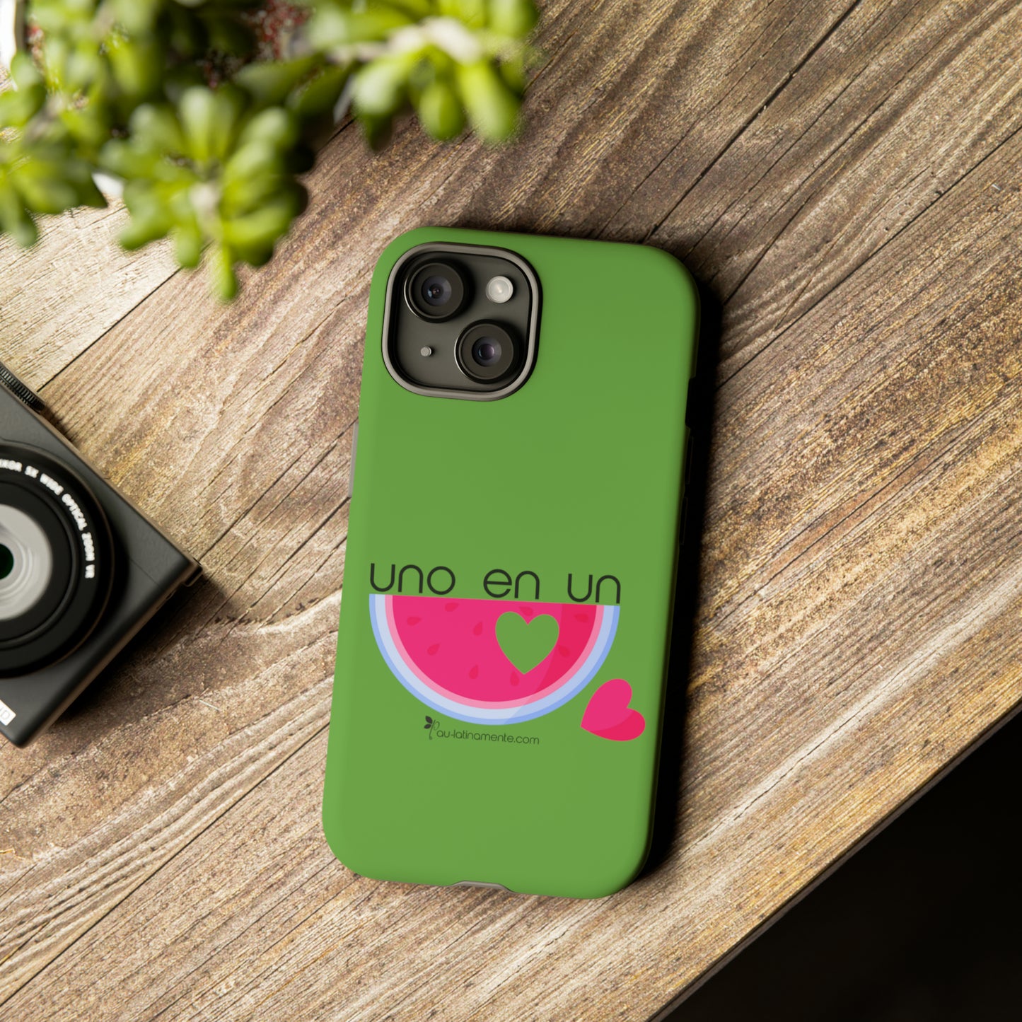 Uno en un melón (lime green) - Tough Cases