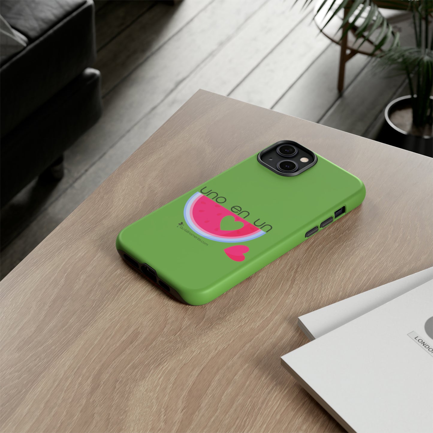 Uno en un melón (lime green) - Tough Cases