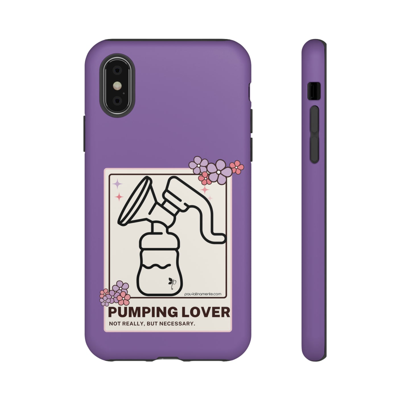 Pumping lover (purple) - Tough Cases