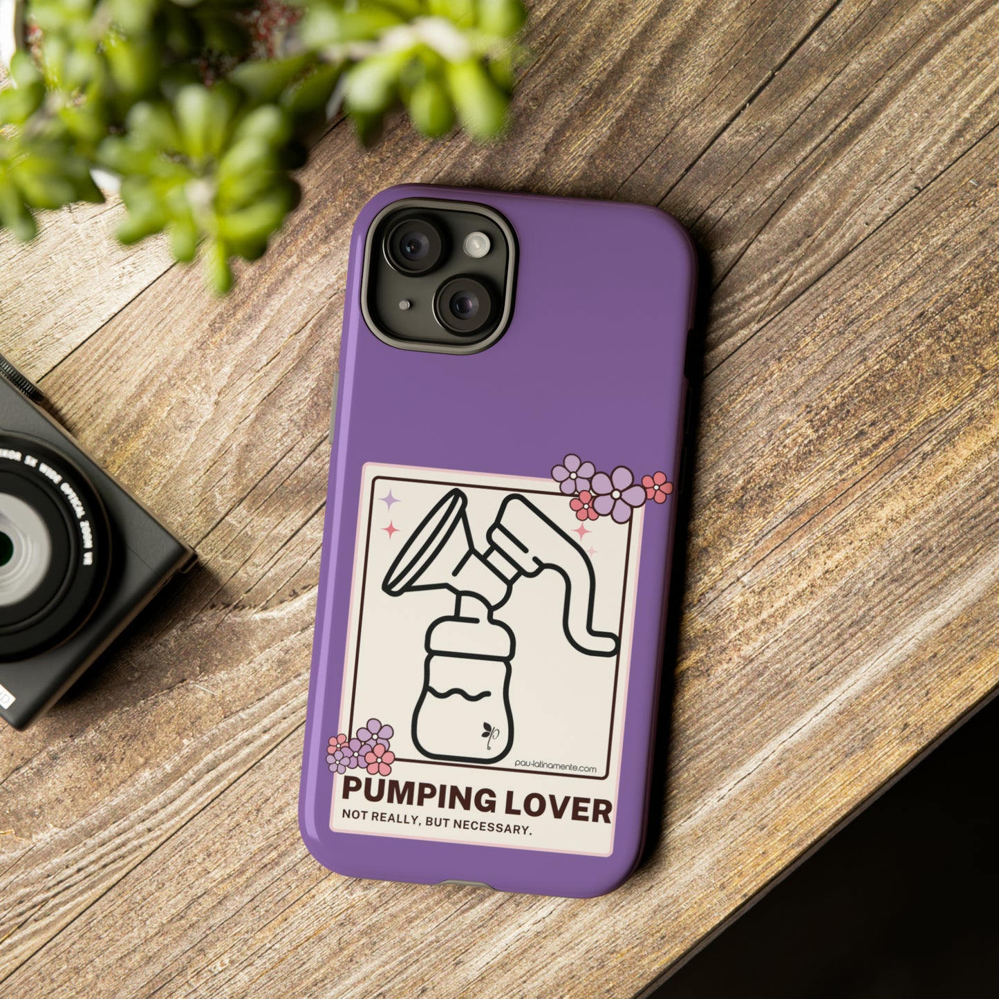 Pumping lover (purple) - Tough Cases