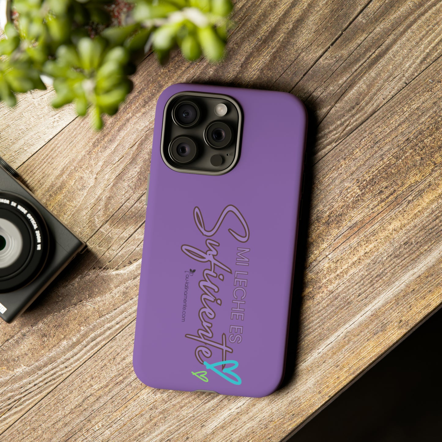 Mi leche es suficiente (purple) - Tough Cases
