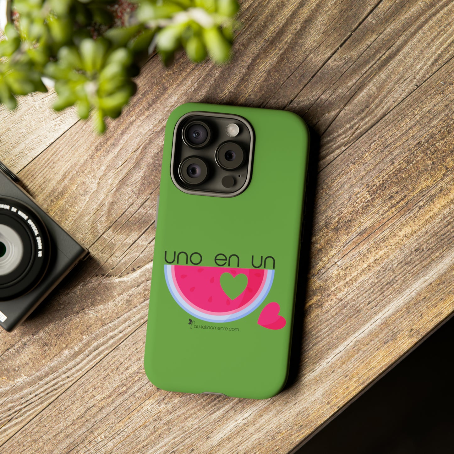 Uno en un melón (lime green) - Tough Cases