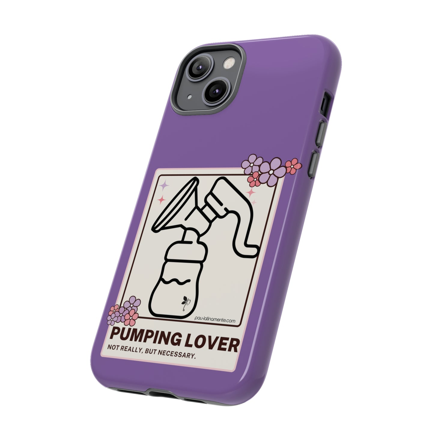 Pumping lover (purple) - Tough Cases