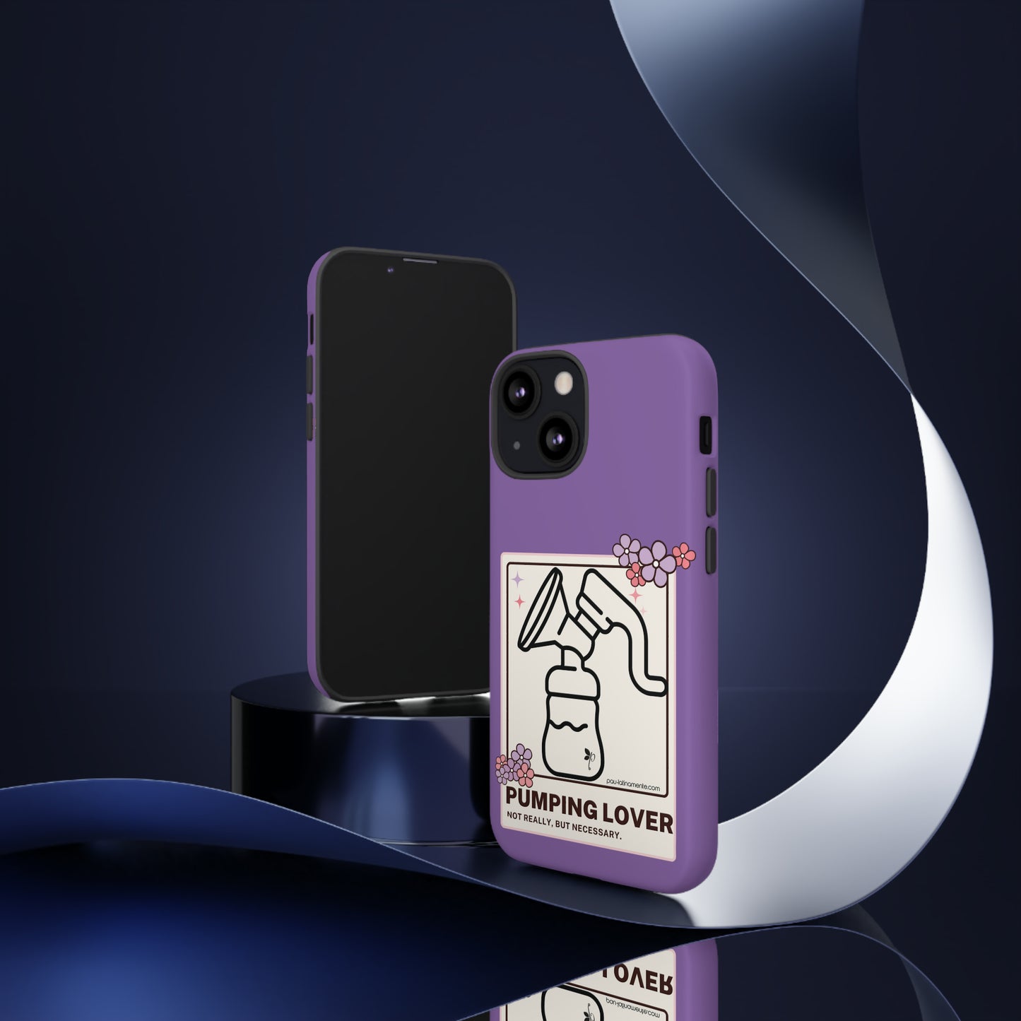 Pumping lover (purple) - Tough Cases