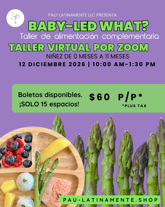 Taller Baby-led What? Virtual - 12 de diciembre 2026